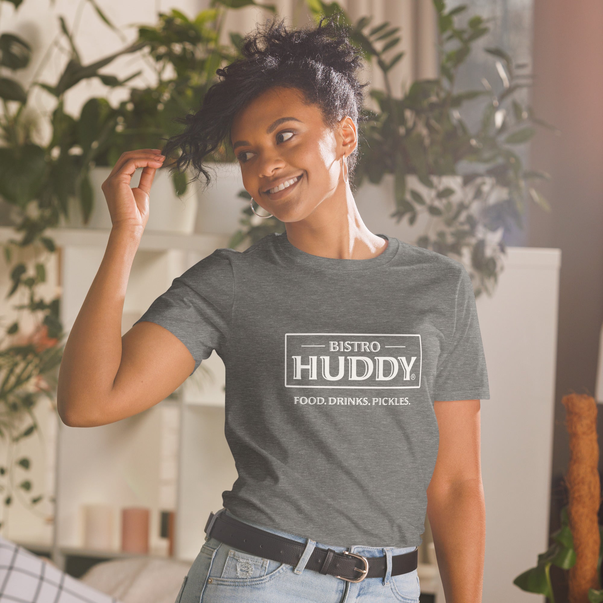 Short-Sleeve Unisex T-Shirt – Bistro Huddy